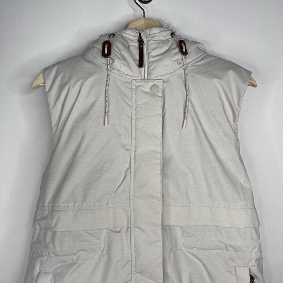 NWT prAna Banajaara Vest Medium Pebble Grey Heather XS - Picture 3 of 15